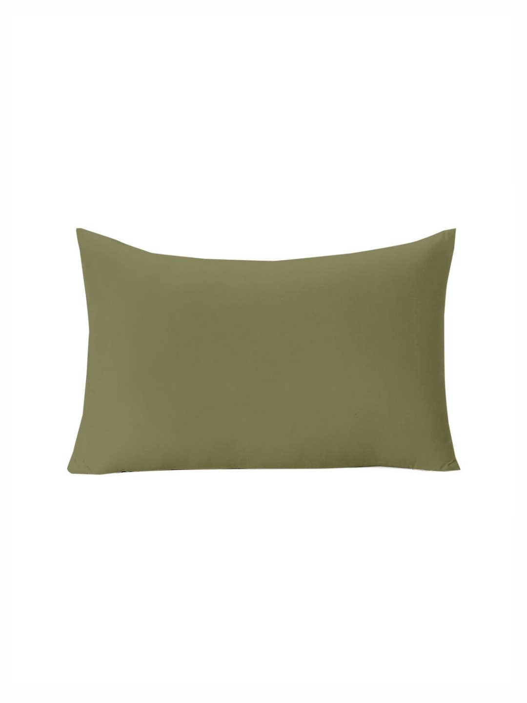 Divine Casa Olive Green Cotton Ultra Soft Sleep Pillow