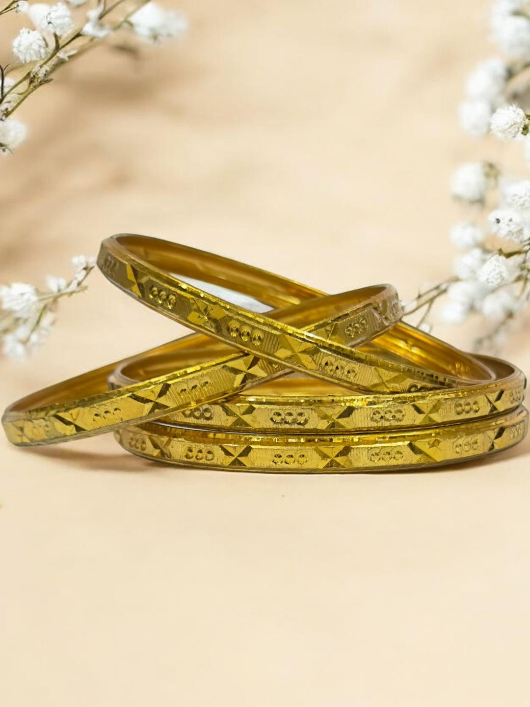 PRIYA KANGAN Gold Brass Bangle