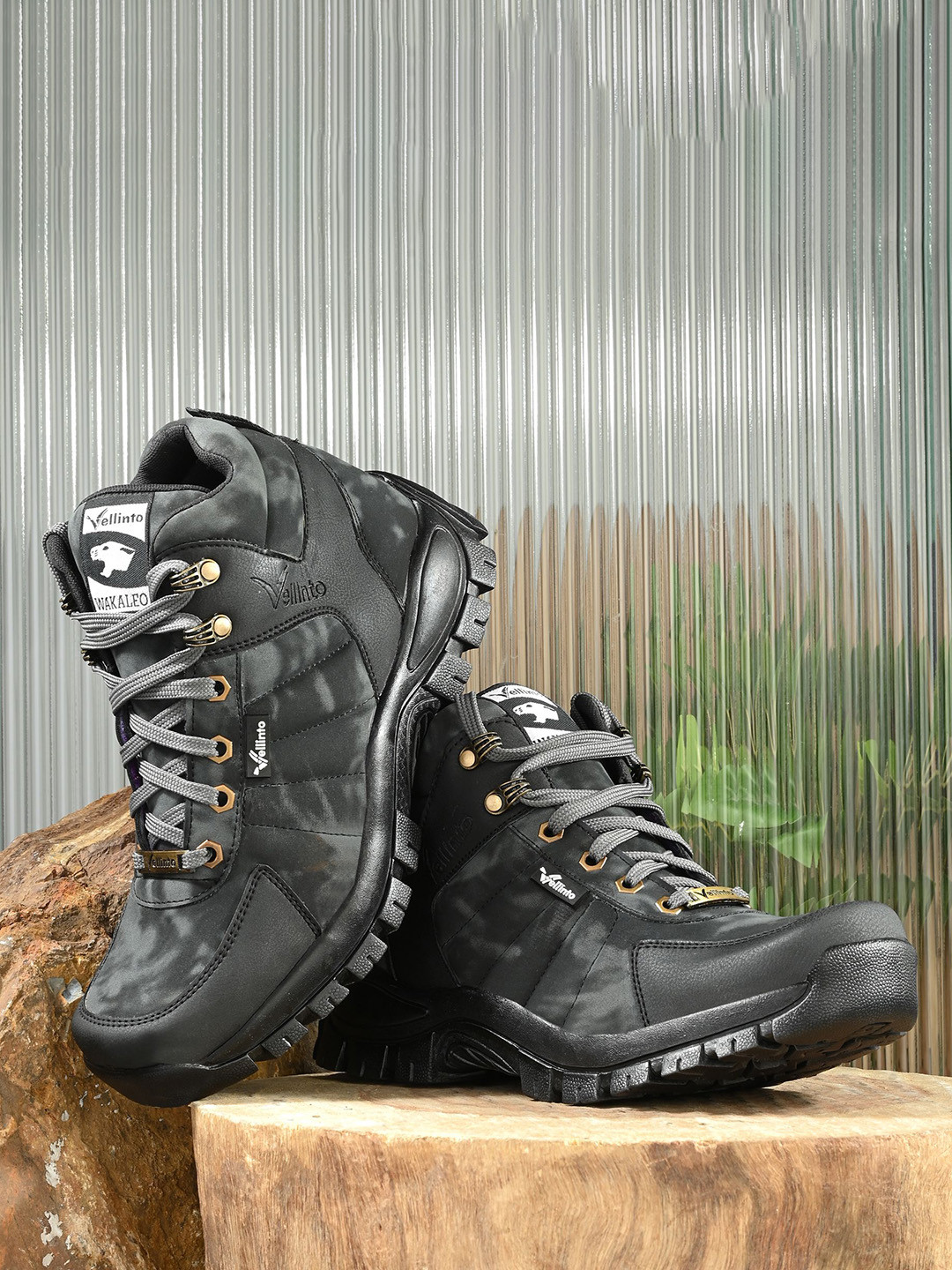 Vellinto Trekforce Men Round Toe Casual Boots