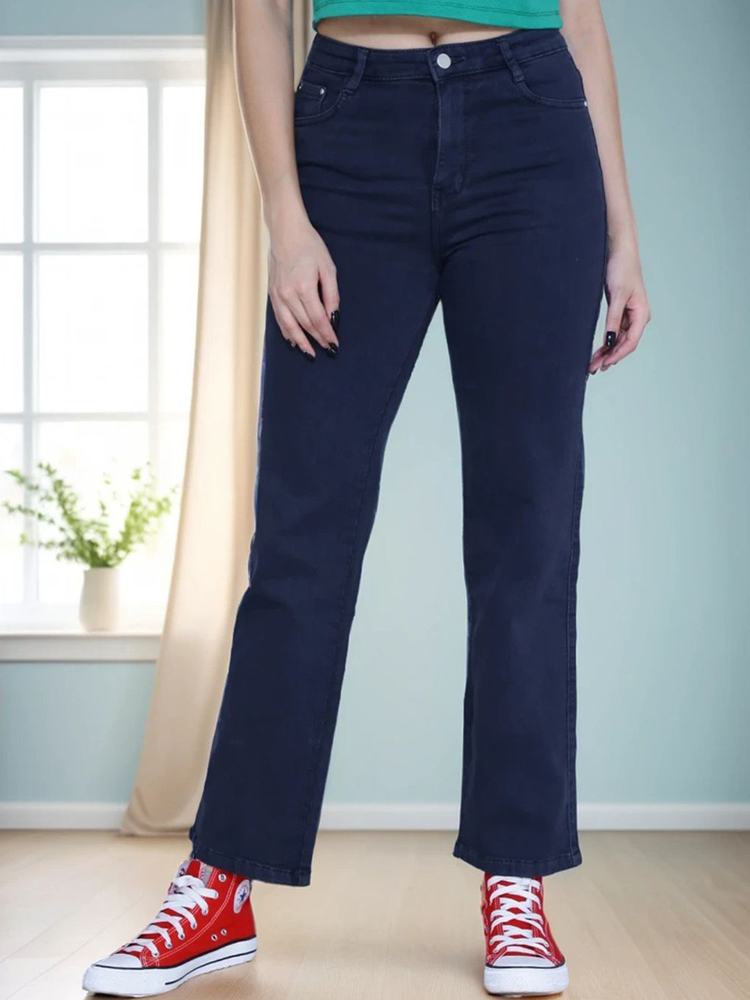 FIREAGE Bootilicious Wide Leg High-Rise Stretchable Jeans