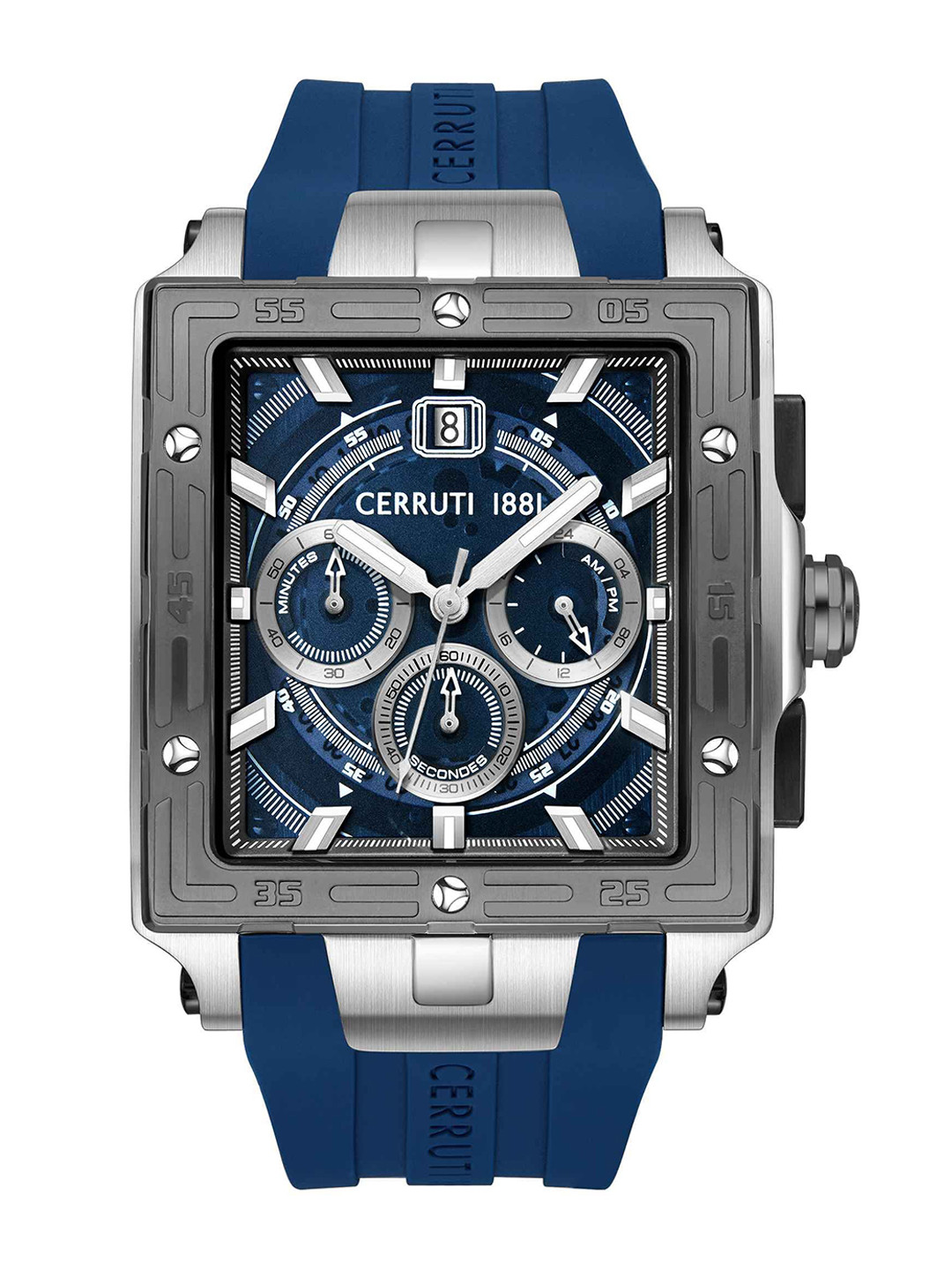 Cerruti 1881 SS25 Quartz Square Dial Men's Analog Watch - CECIWGO0072402