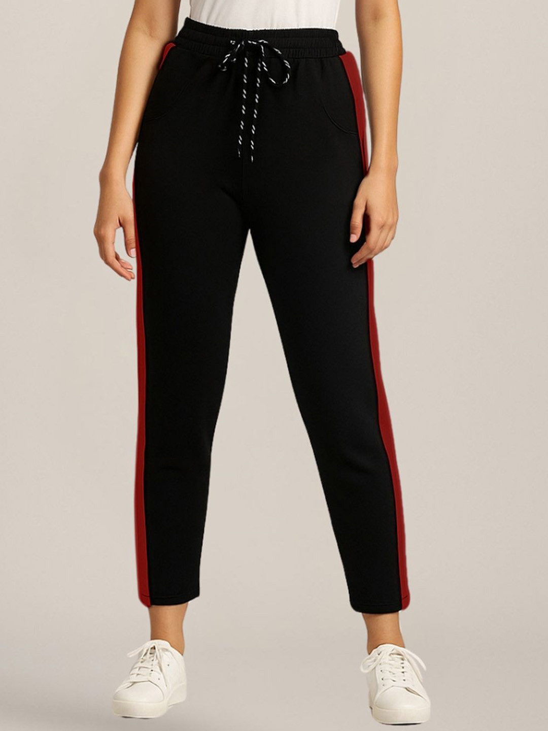 DTR FASHION Women Comfort High-Rise Trousers