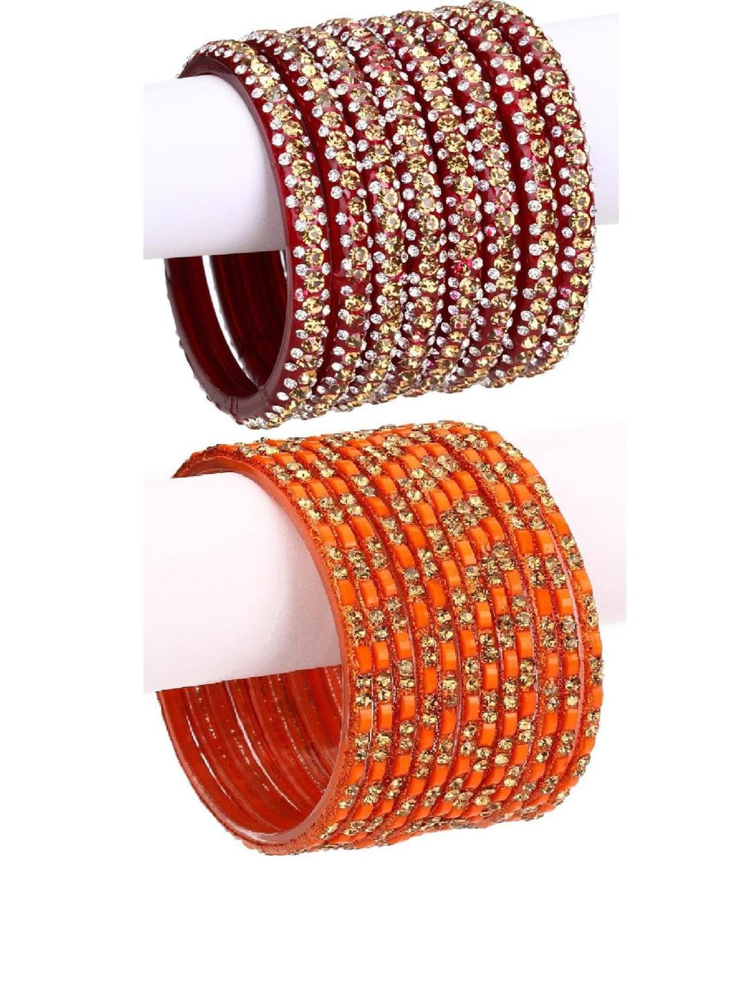 1ST TIME Maroon Alloy Bangle