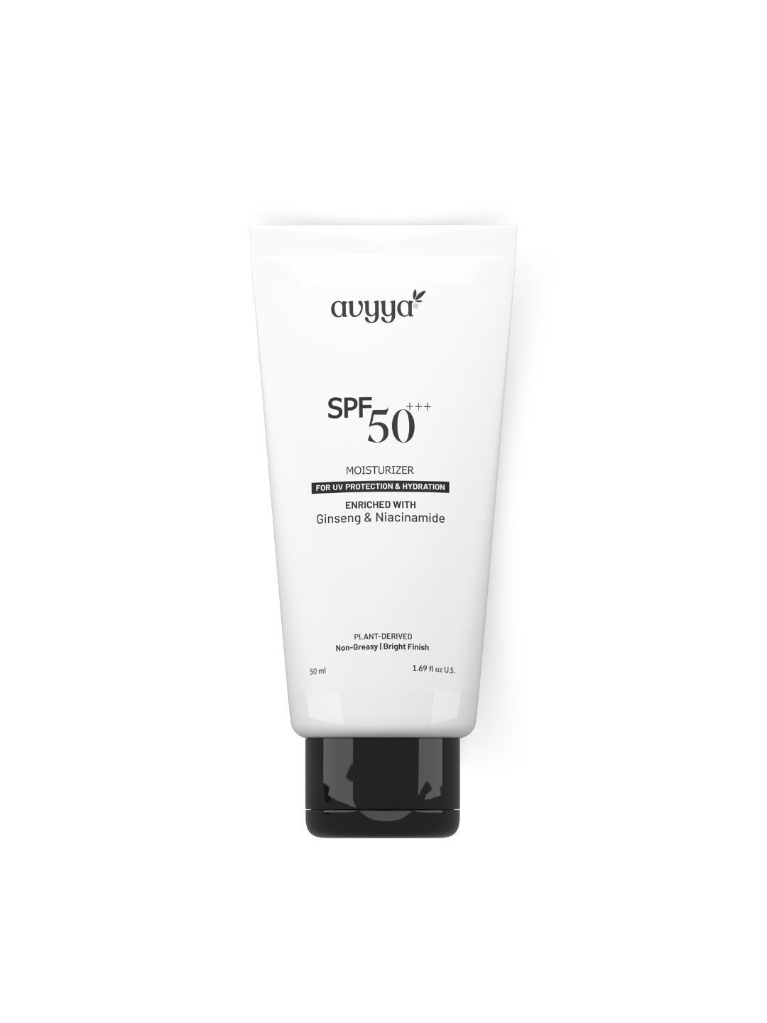 Avyya SPF 50+++ Moisturizer With Ginseng & Niacinamide- 50 ml