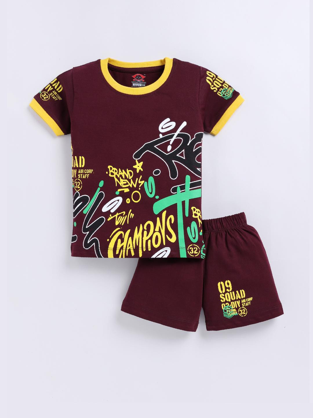 LITTLE FIGHTER Boys Pure Cotton Clothing Set