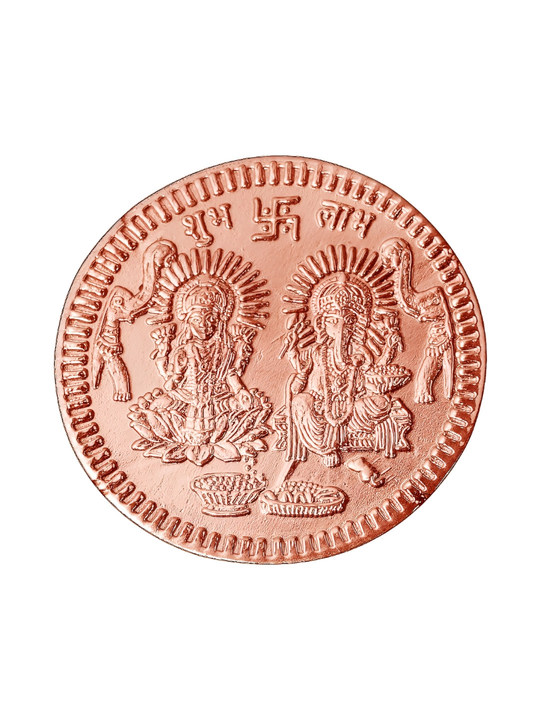 Pray Everyday Laxmi Ganesh Coins with Sri Yantra