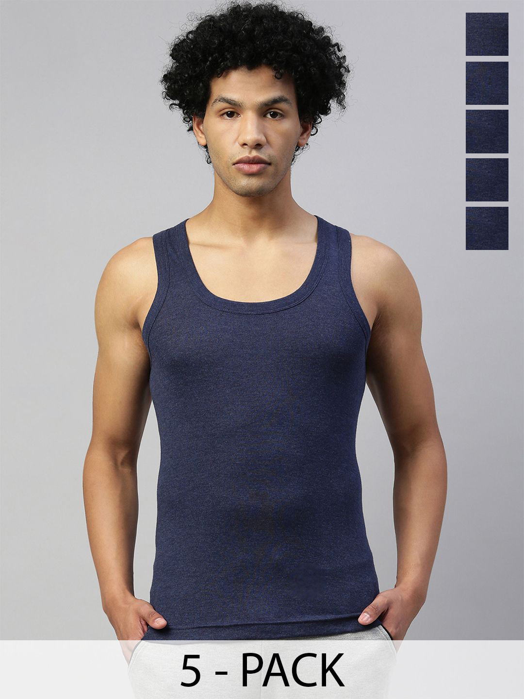 DIXCY SCOTT MAXIMUS Pack Of 5 Cotton Gym Vests MAXV15 STRIKER-VST-1/5