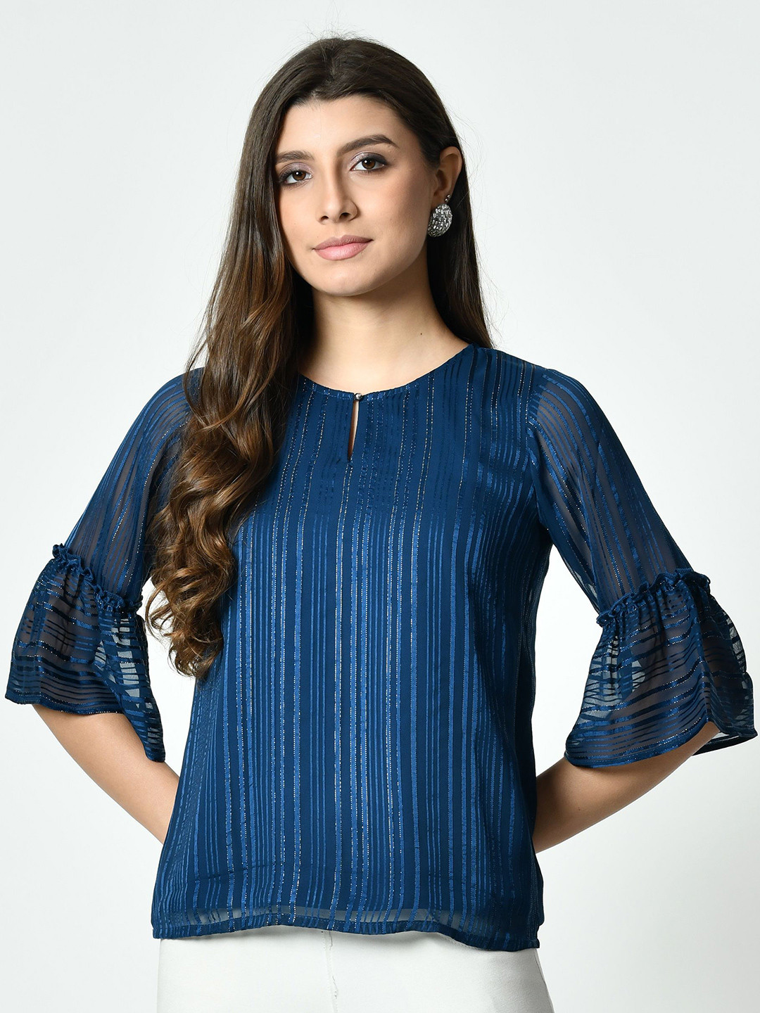BAESD Self Design Keyhole Neck Top