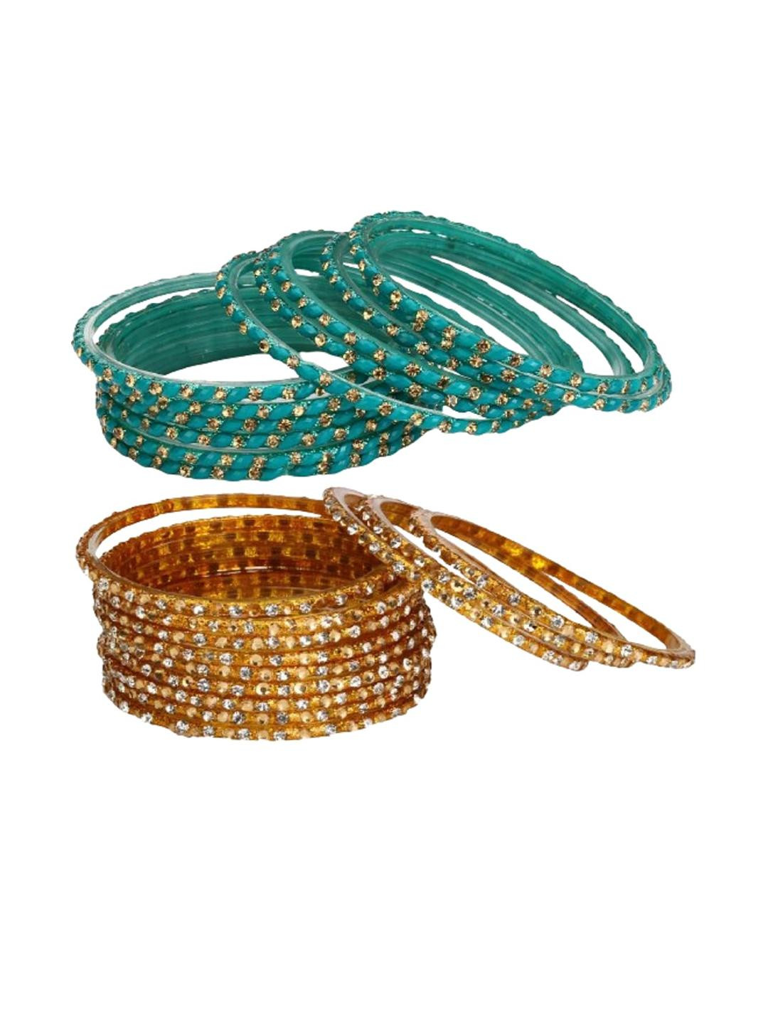 1ST TIME Turquoise Blue Alloy Bangle