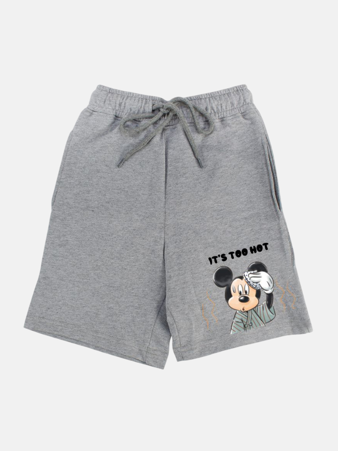 YK Disney Boys Mickey Mouse Character Print Regular Fit  Shorts