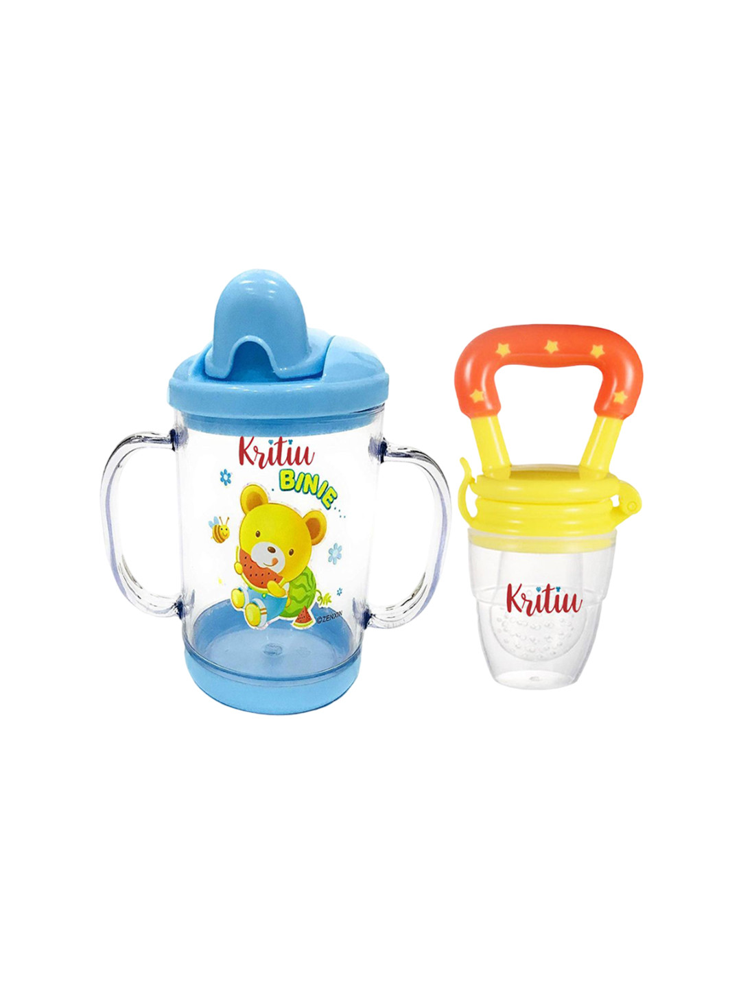 Kritiu Baby Sippy Spout Cup With Handles- 200 ml