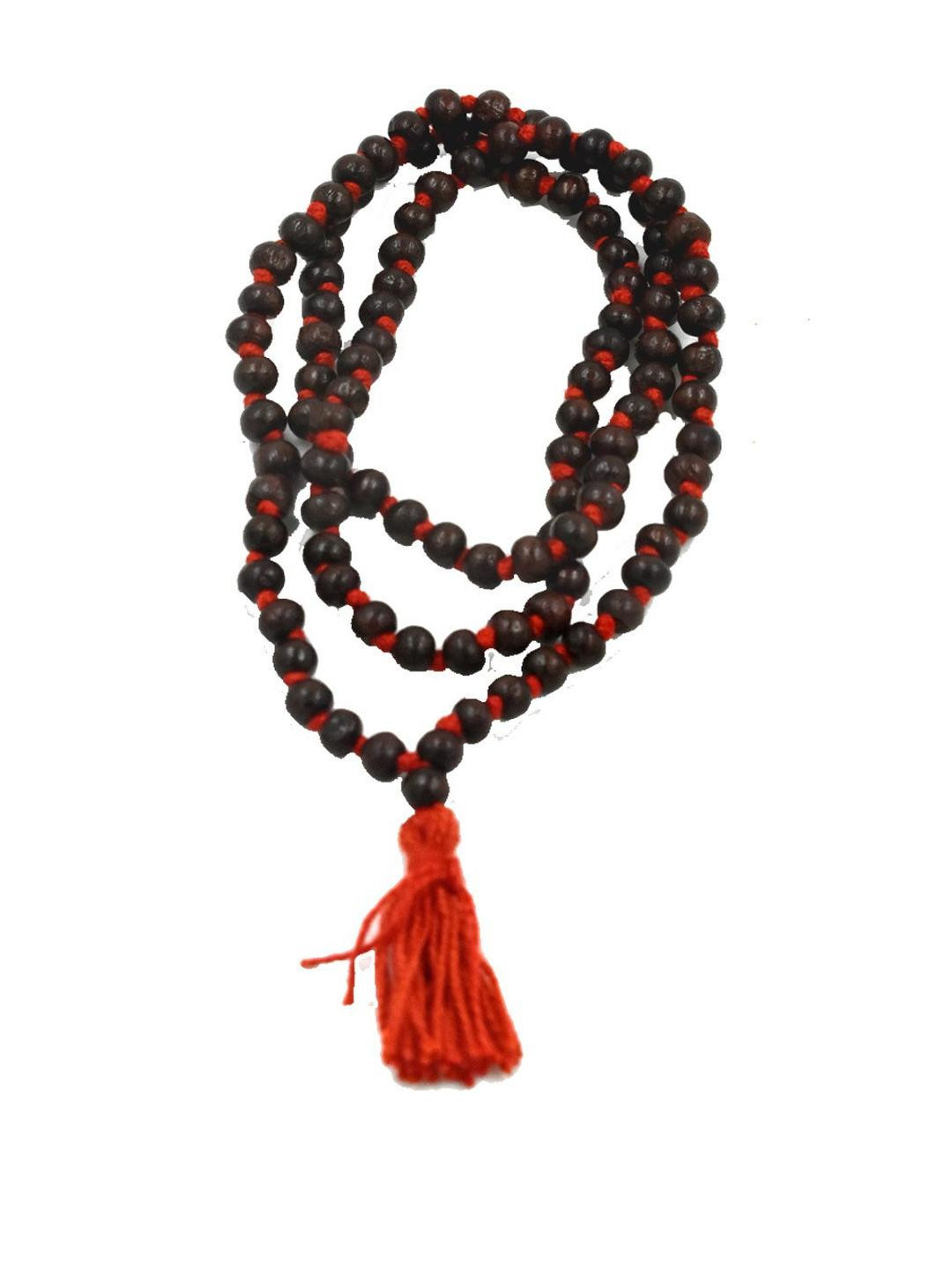 AURRA STORES Red Metal Necklace