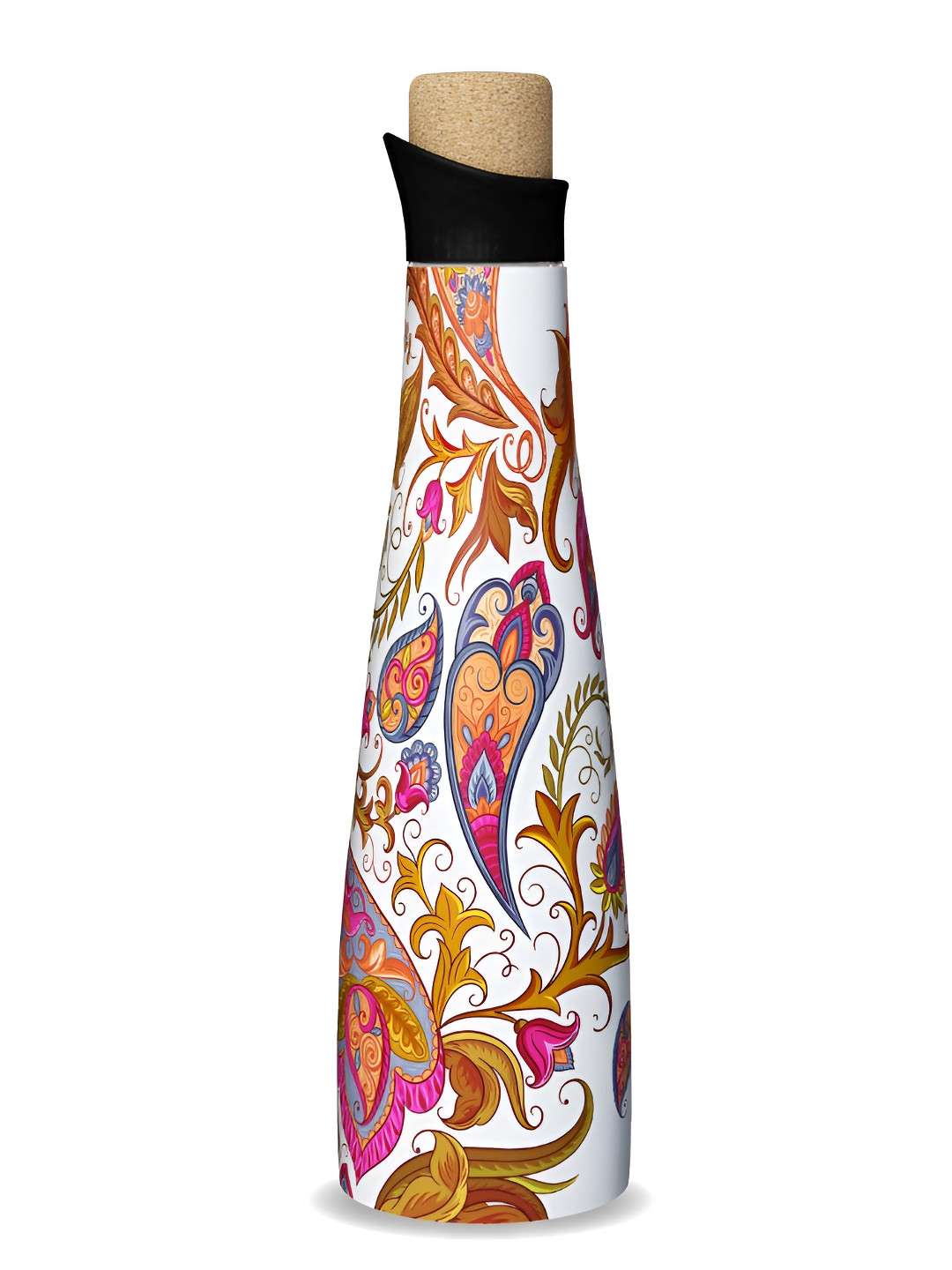 Speedex White Printed Vacuum Insulate Stainless Steel Water Bottle 500 ml