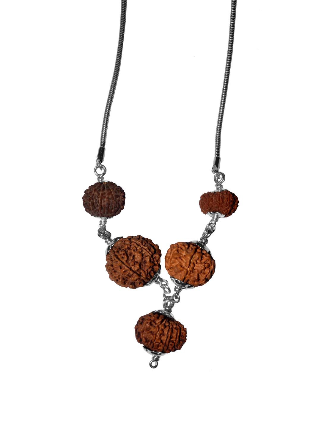 AURRA STORES Multi Sterling Silver Necklace