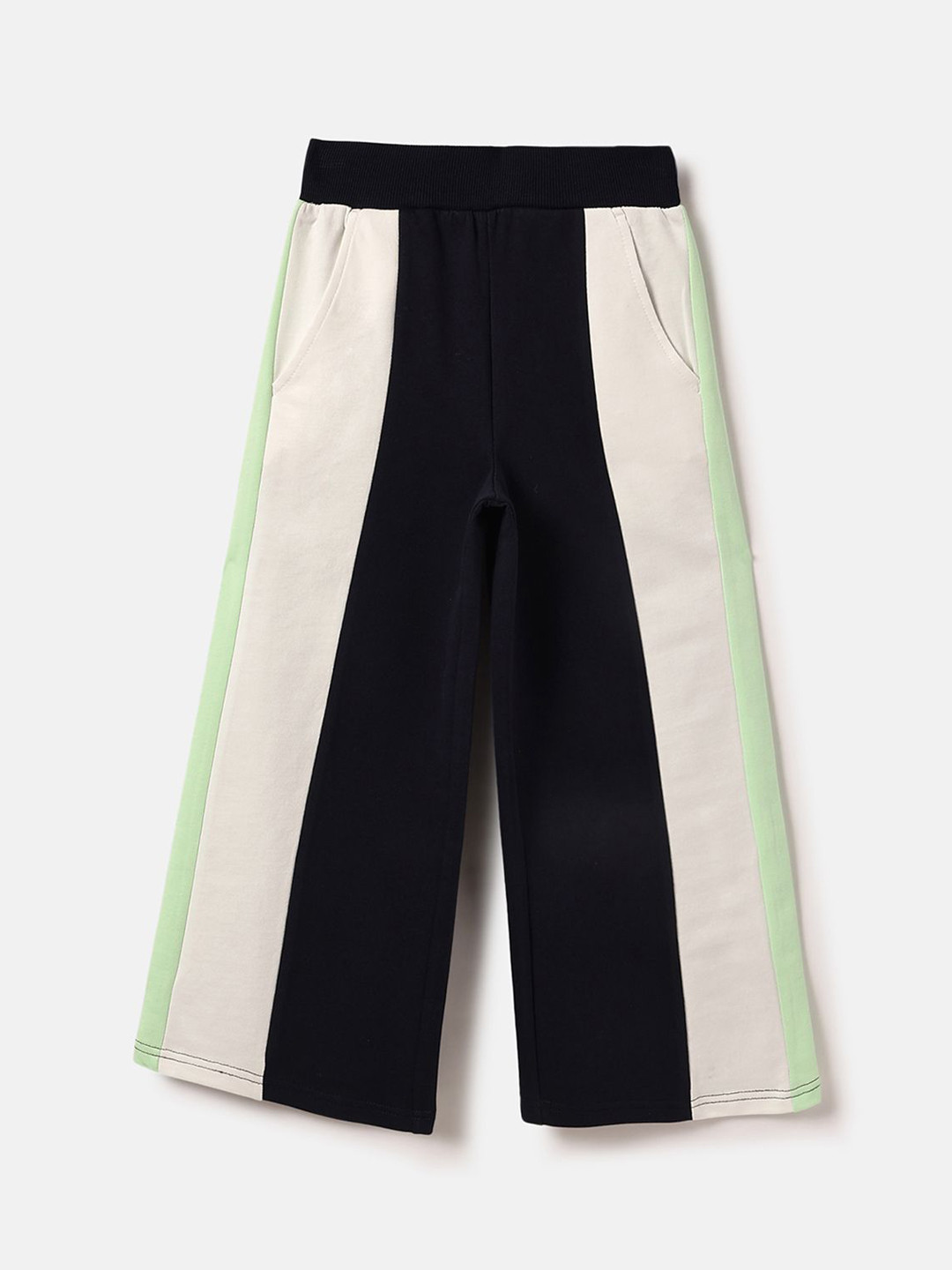 United Colors of Benetton Girls Cotton Regular Fit Trouser