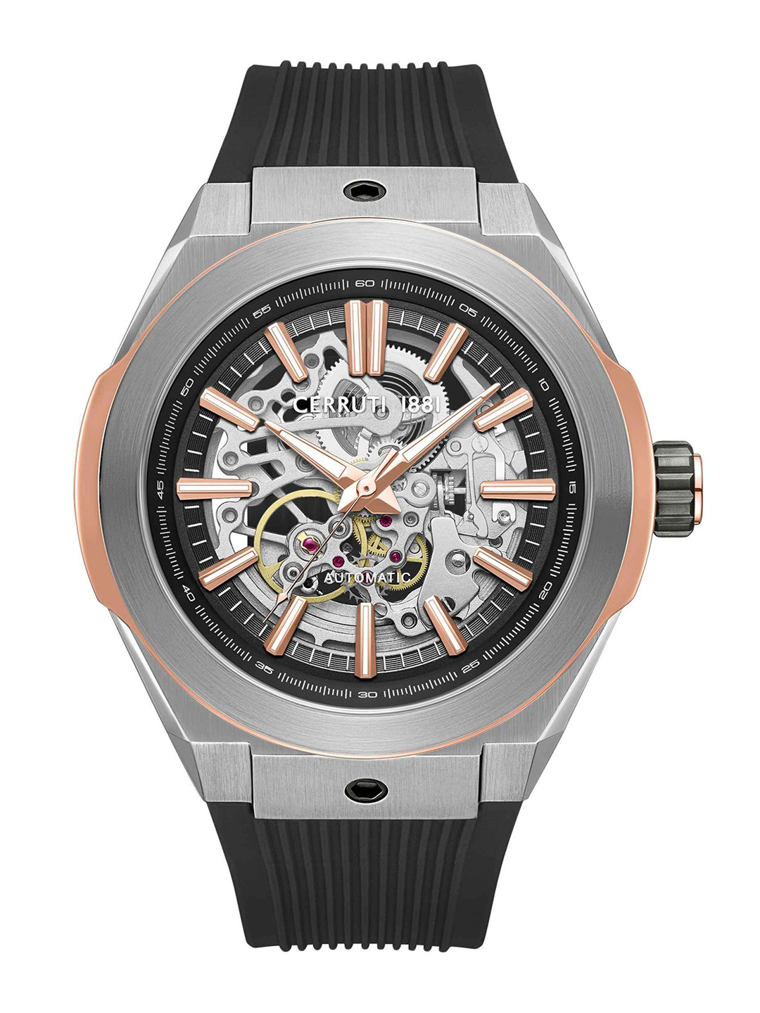 Cerruti 1881 SS25 Quartz Round Dial Men's Analog Watch - CECIWGR0073602