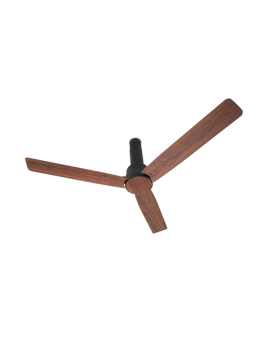 Havells Elio Pr. Walnut  Matt Black 1200 Mm Ceiling Fan