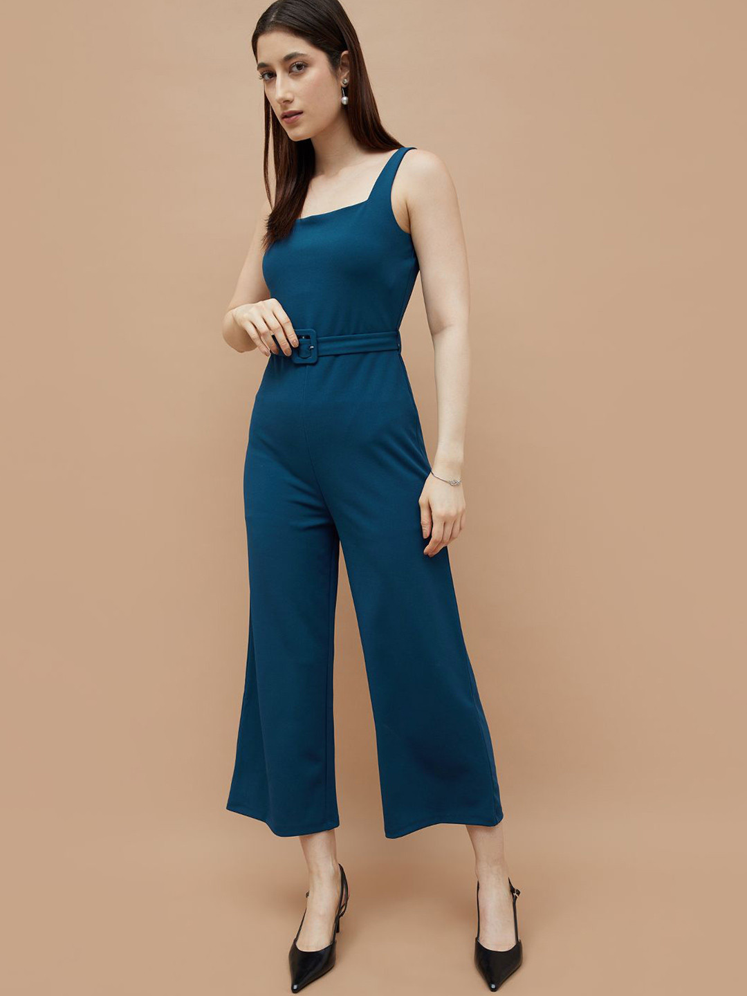 CODE by Lifestyle Printed Basic Jumpsuit