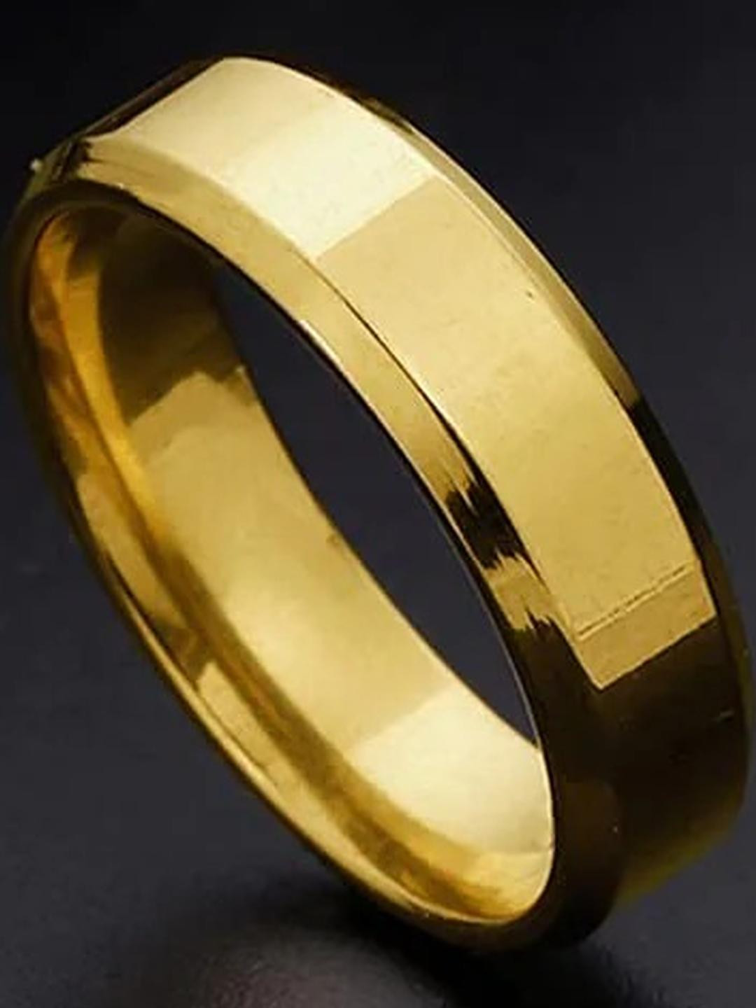 Lovemi Movements Gold-Plated Stainless Steel Finger Ring