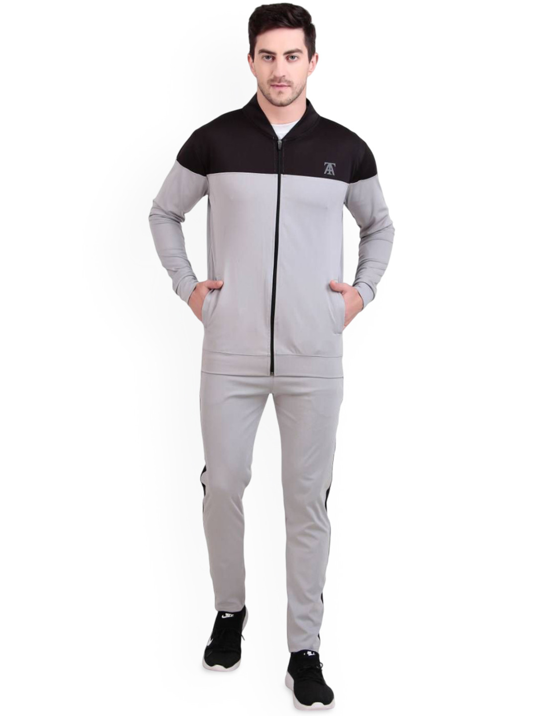 Toxic ADDICTION Long Sleeved Zippered Tracksuit