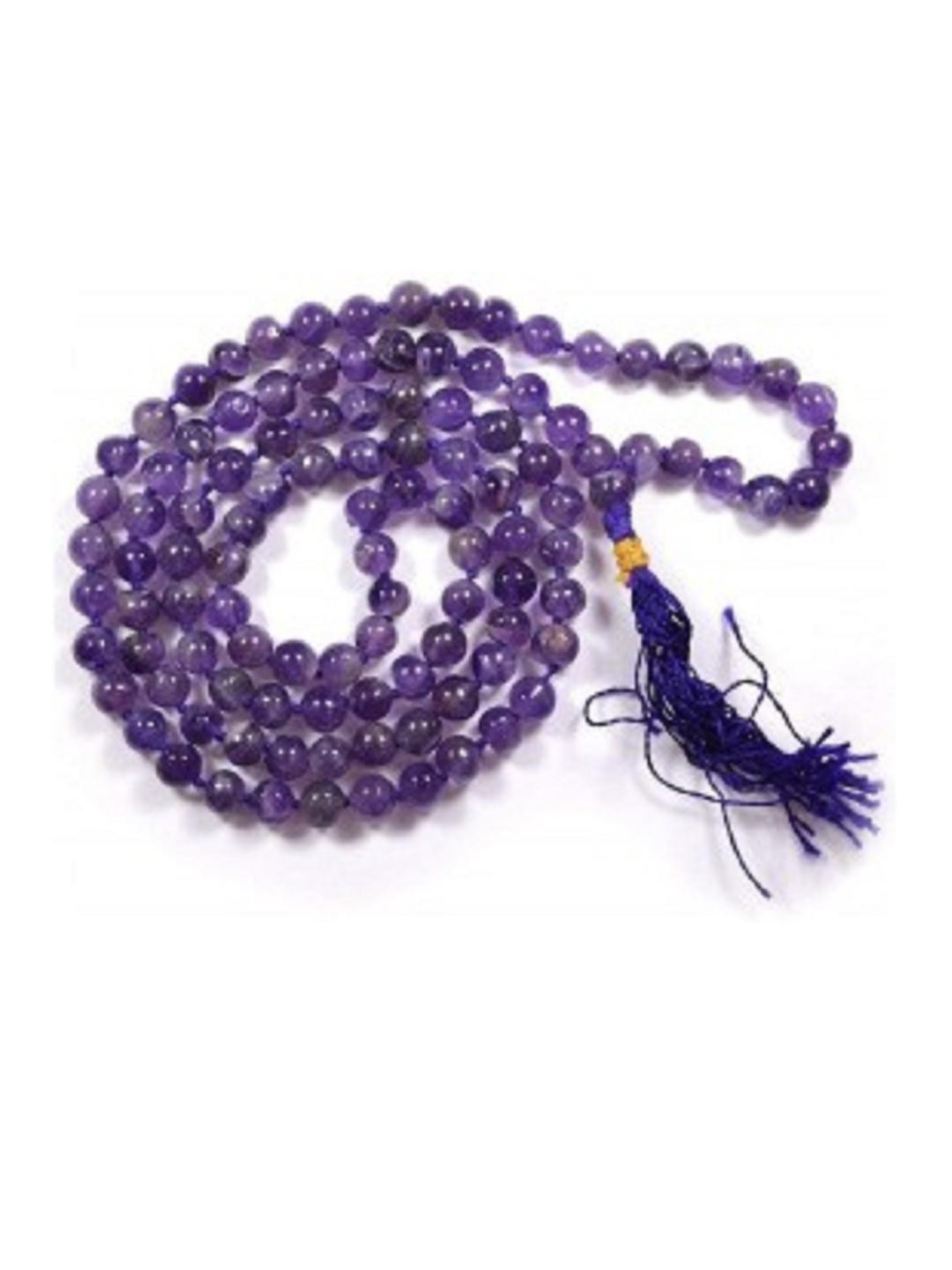 AURRA STORES Purple Metal Necklace