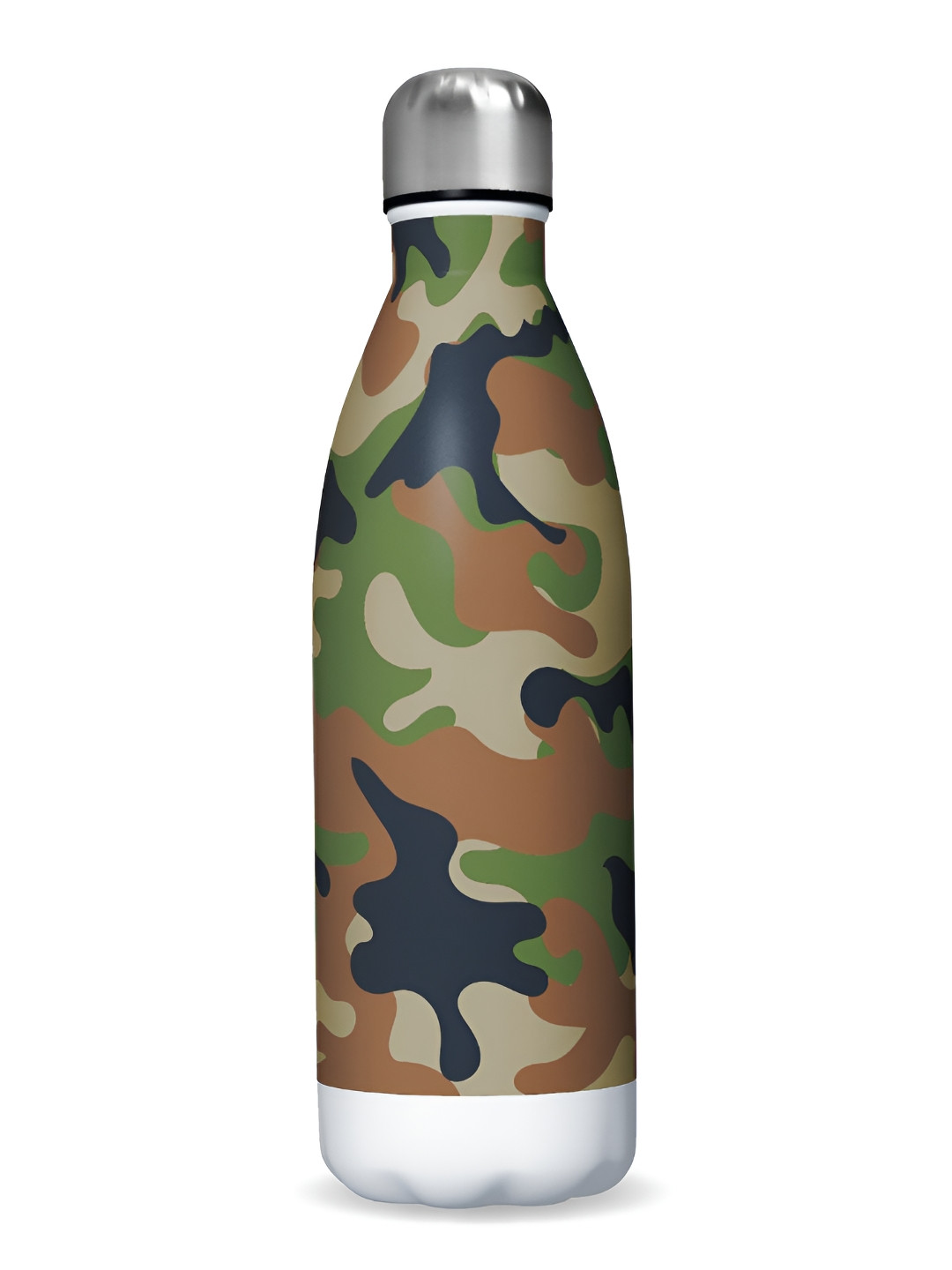 Speedex Green Stainless Steel Printed Vacuum Insulate Hot & Cold Water Bottle