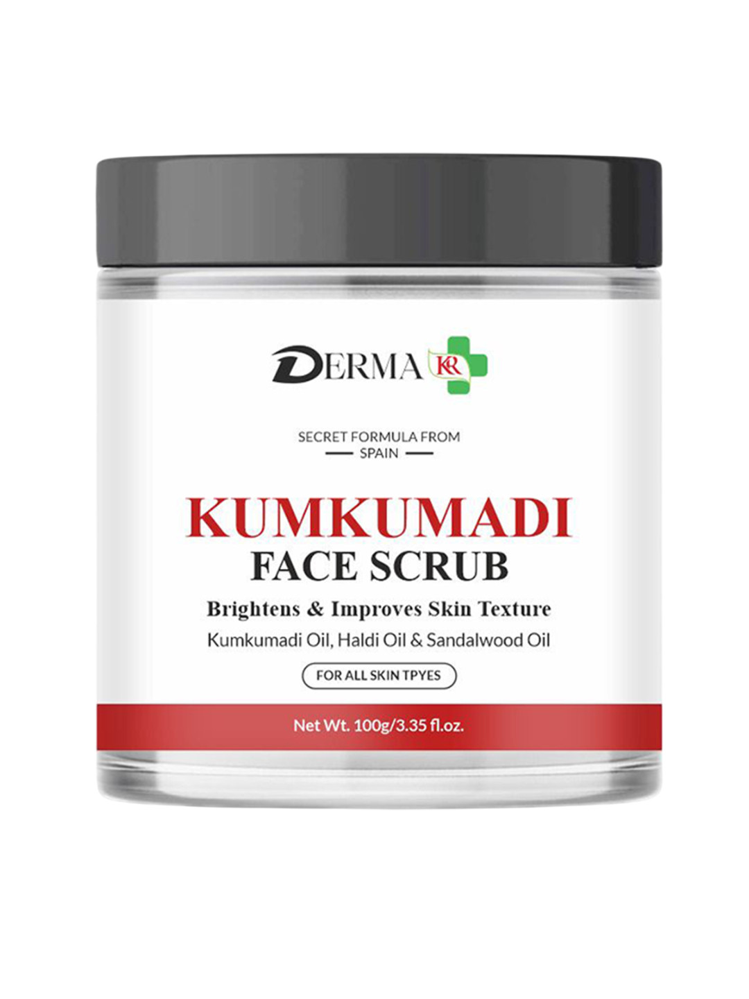 DERMA KR Kumkumadi Face Scrub - 100 g