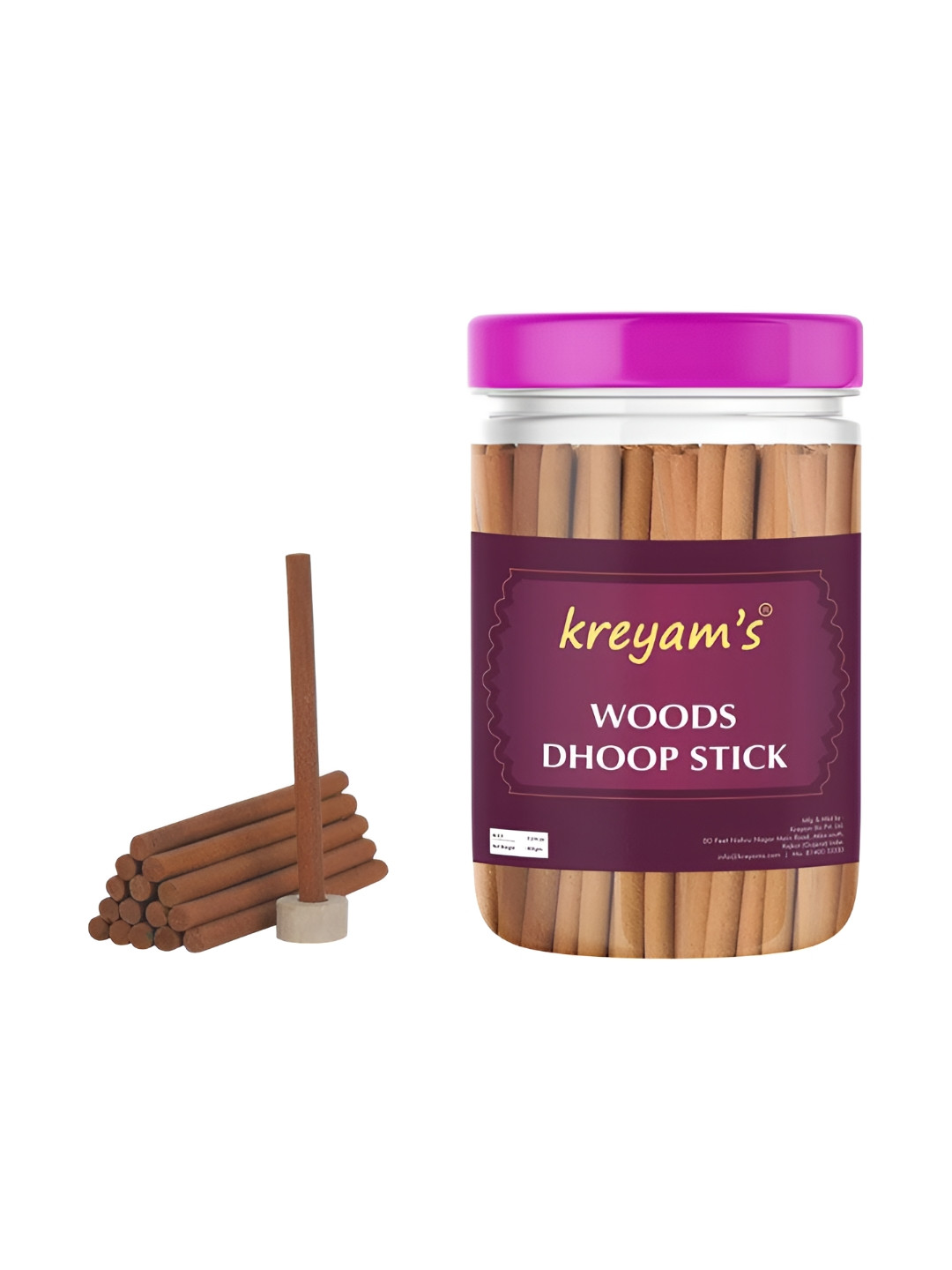 kreyam's Brown Pooja DhoopSticks