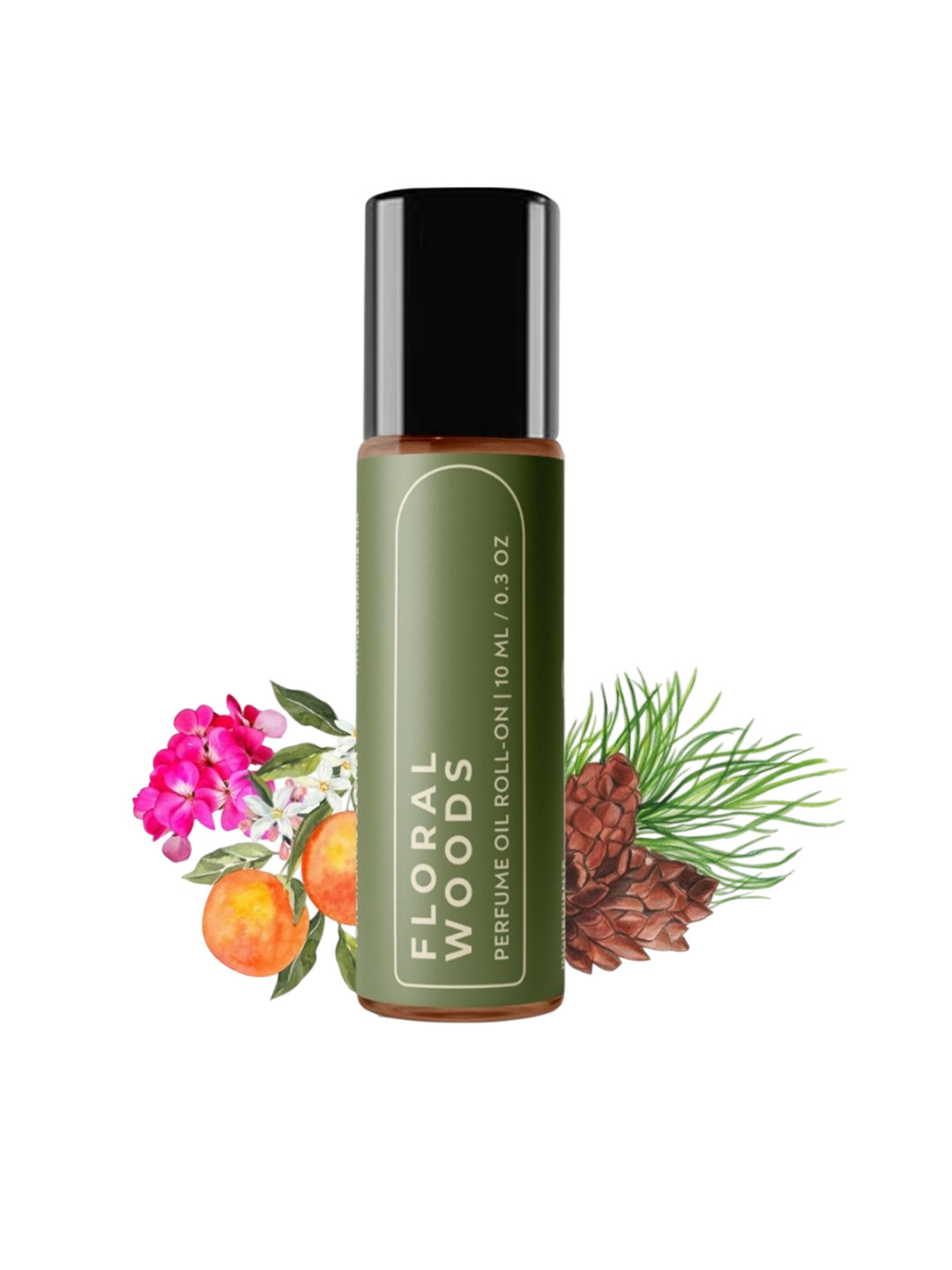 DEVINEZ Floral Woods Long Lasting Perfume Oil Roll On - 10 ml