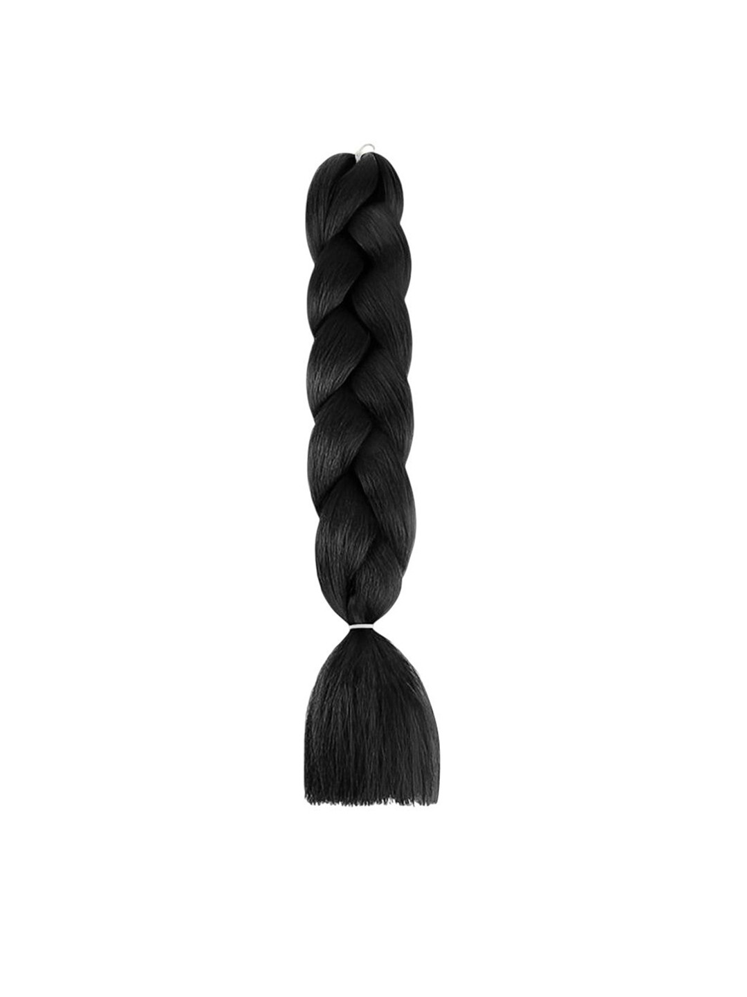 VIEWS Wavy Tape-In Twists Jumbo Braiding Hair Extension - Black - 24 Inch