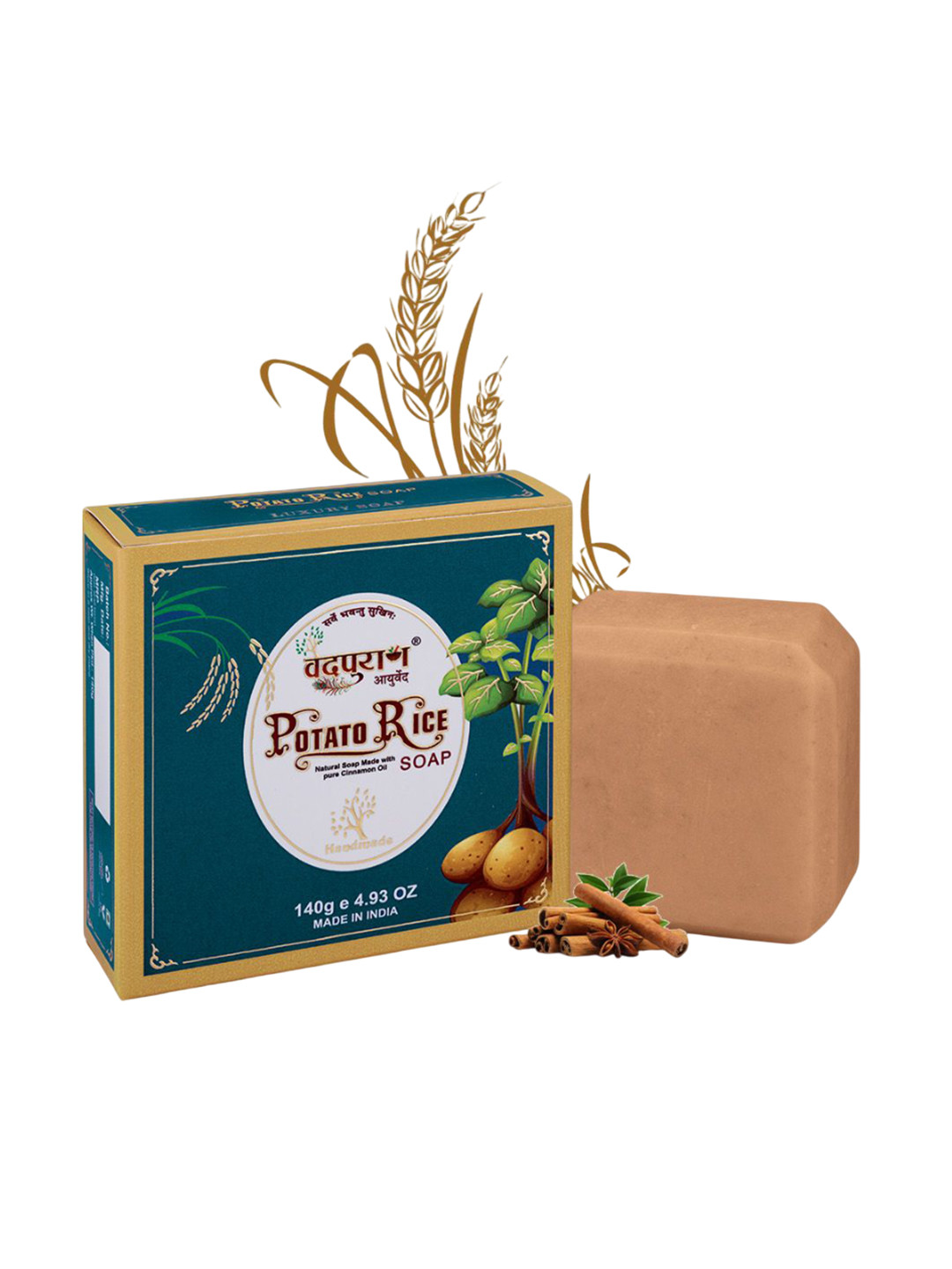 VEDPURAN Potato Rice Soap - 140 g