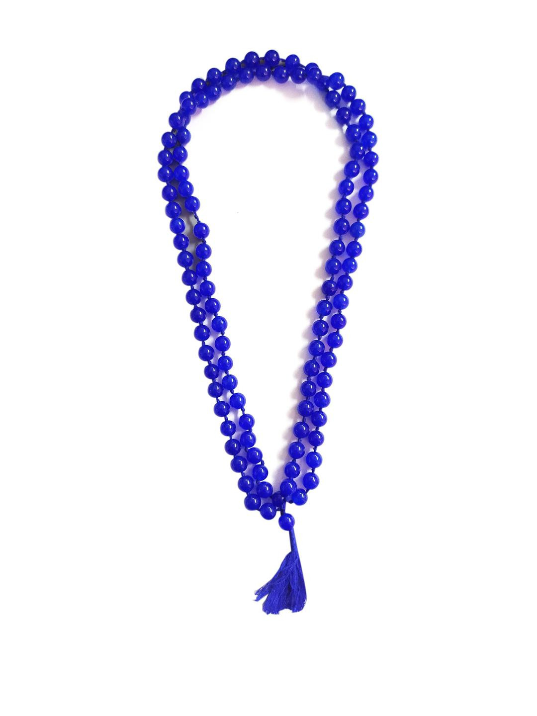 AURRA STORES Blue Metal Necklace