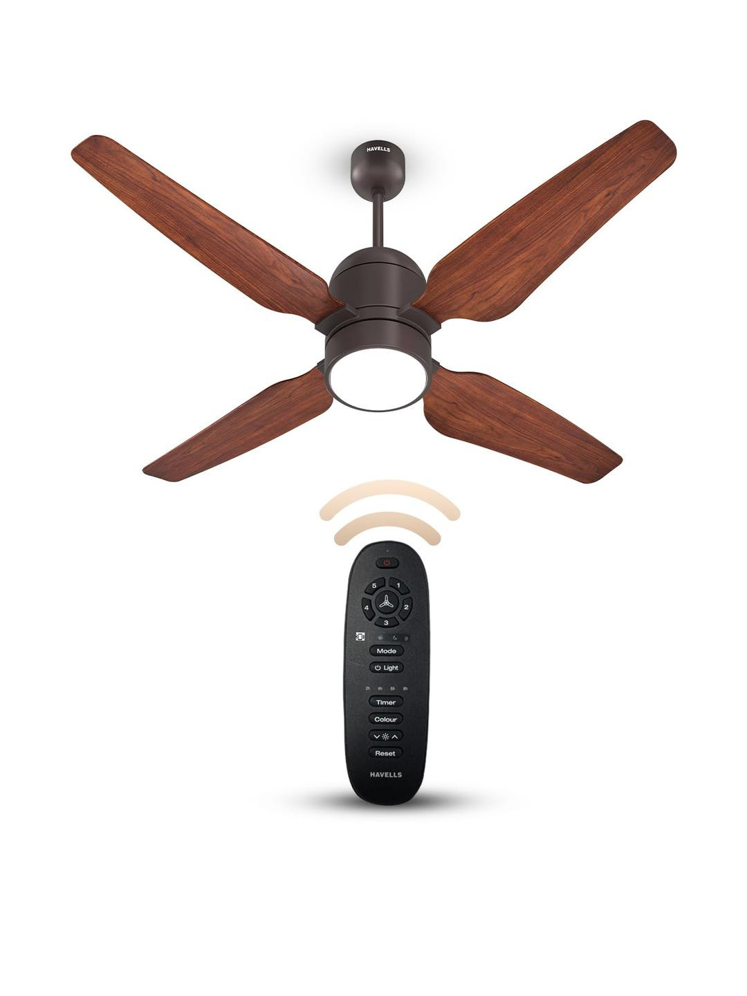 Havells Momenta Sm brown Walnut Havells Ceiling Fan