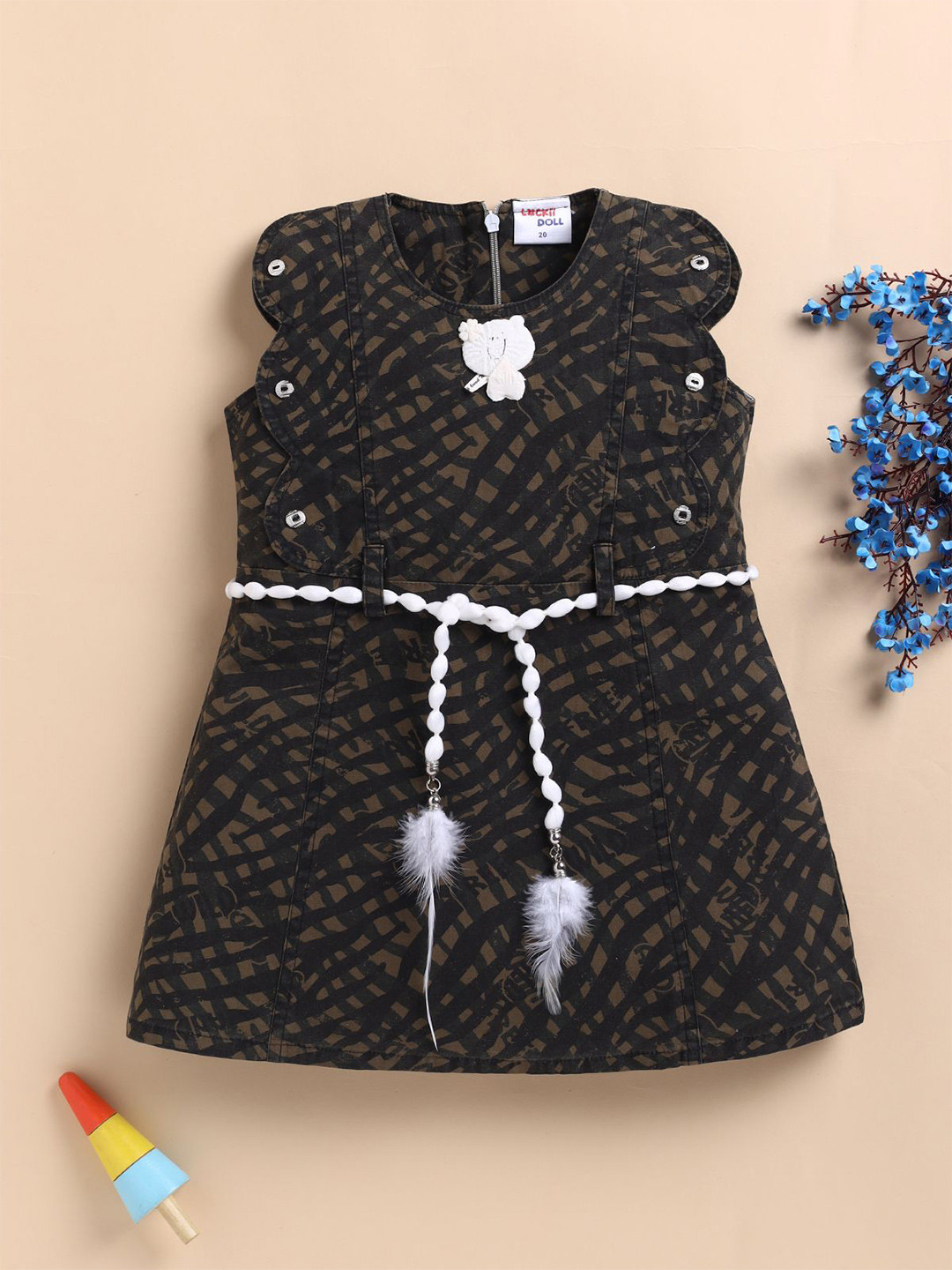 LACKii DOLL Girls A-Line Dress