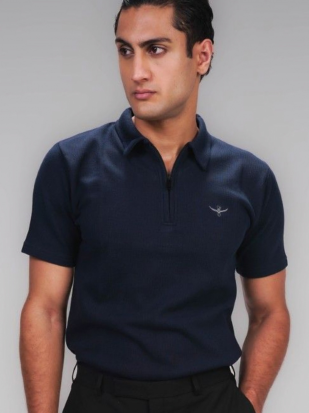 BHF Polo Collar Short Sleeves Regular Fit T-shirt