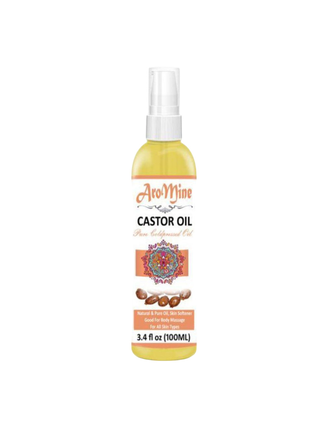 AroMine 100% Pure & Natural Castor Oil - 100 ml