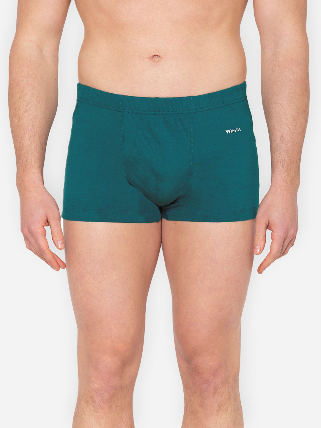 GROVERSONS Paris Beauty Mid Rise Inner Elastic Short Trunk INNER ELASTIC TRUNK-GREEN-S