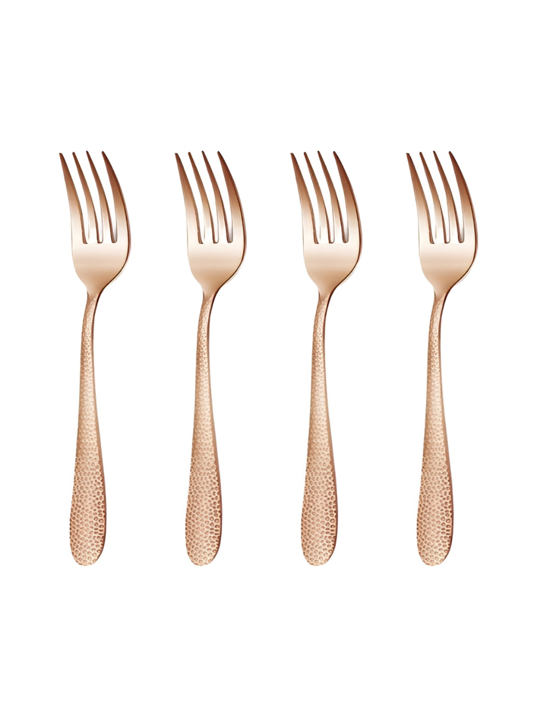 Myntra Elegant Homes 4 Pieces Stainless Steel Dessert Forks