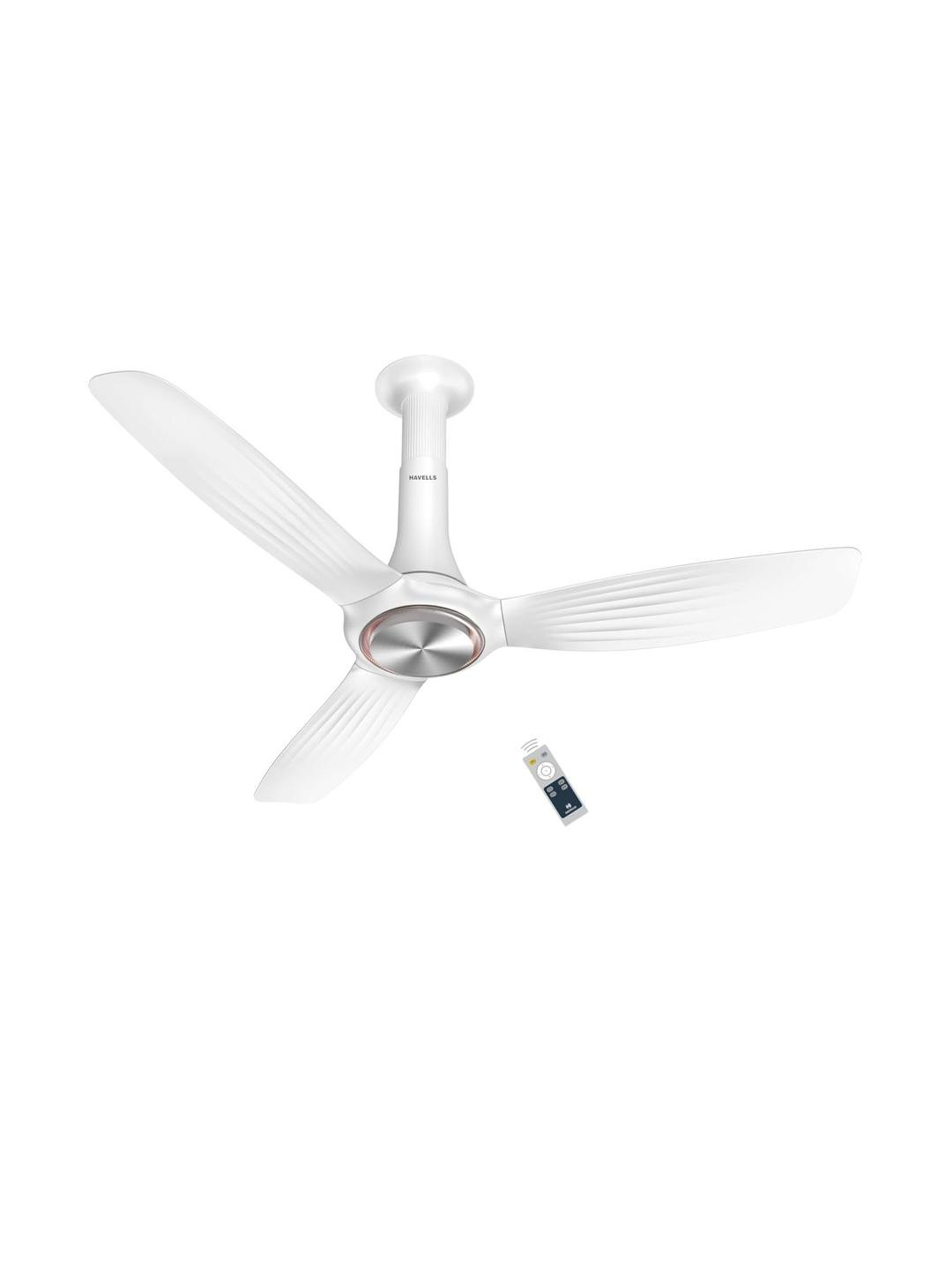 Havells Inox Bldc Ul Pearl White 1200 Mm Ceiling Fan
