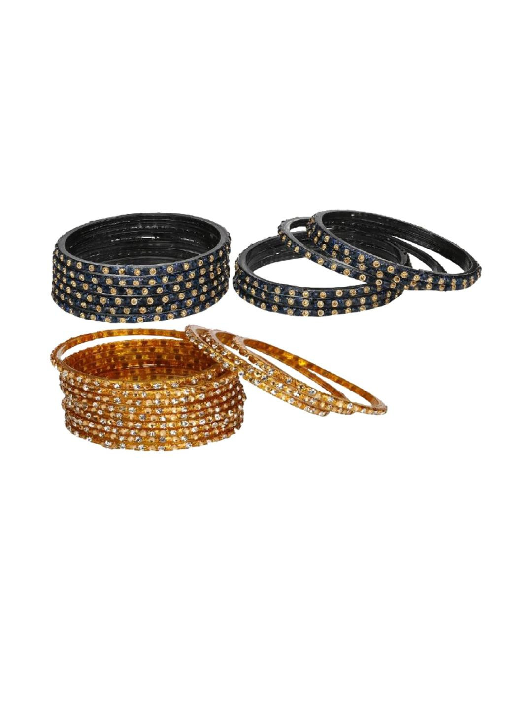 1ST TIME Black Alloy Bangle