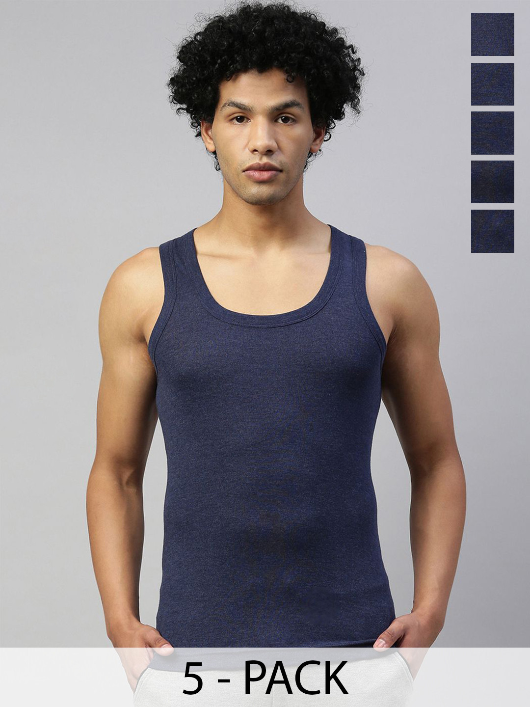 DIXCY SCOTT MAXIMUS Pack Of 5 Cotton Gym Vests MAXV15 STRIKER-VST-1/5