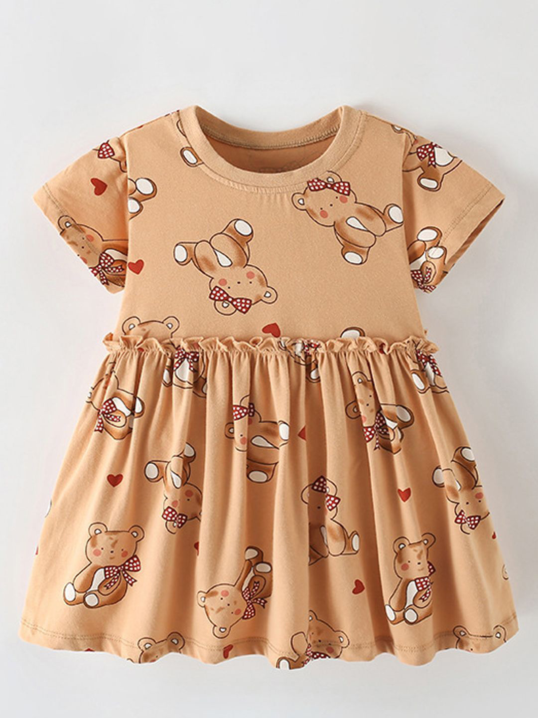 Xsole Firls Print Fit & Flare Dress