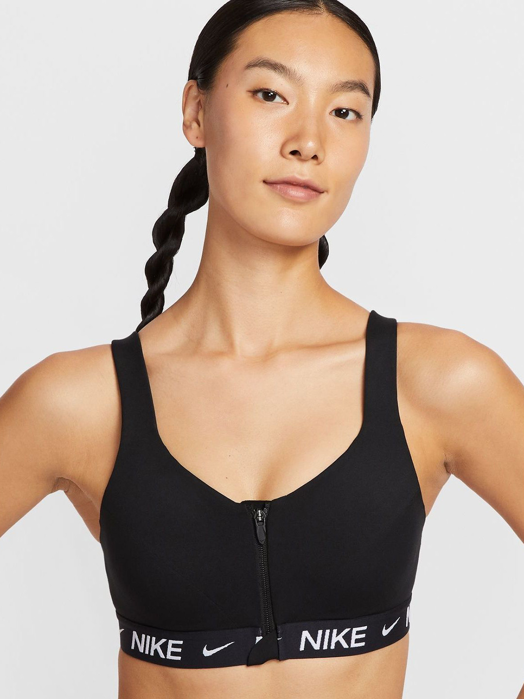 Nike Indy High-Support Women's Padded Front-Zip Sports Bra