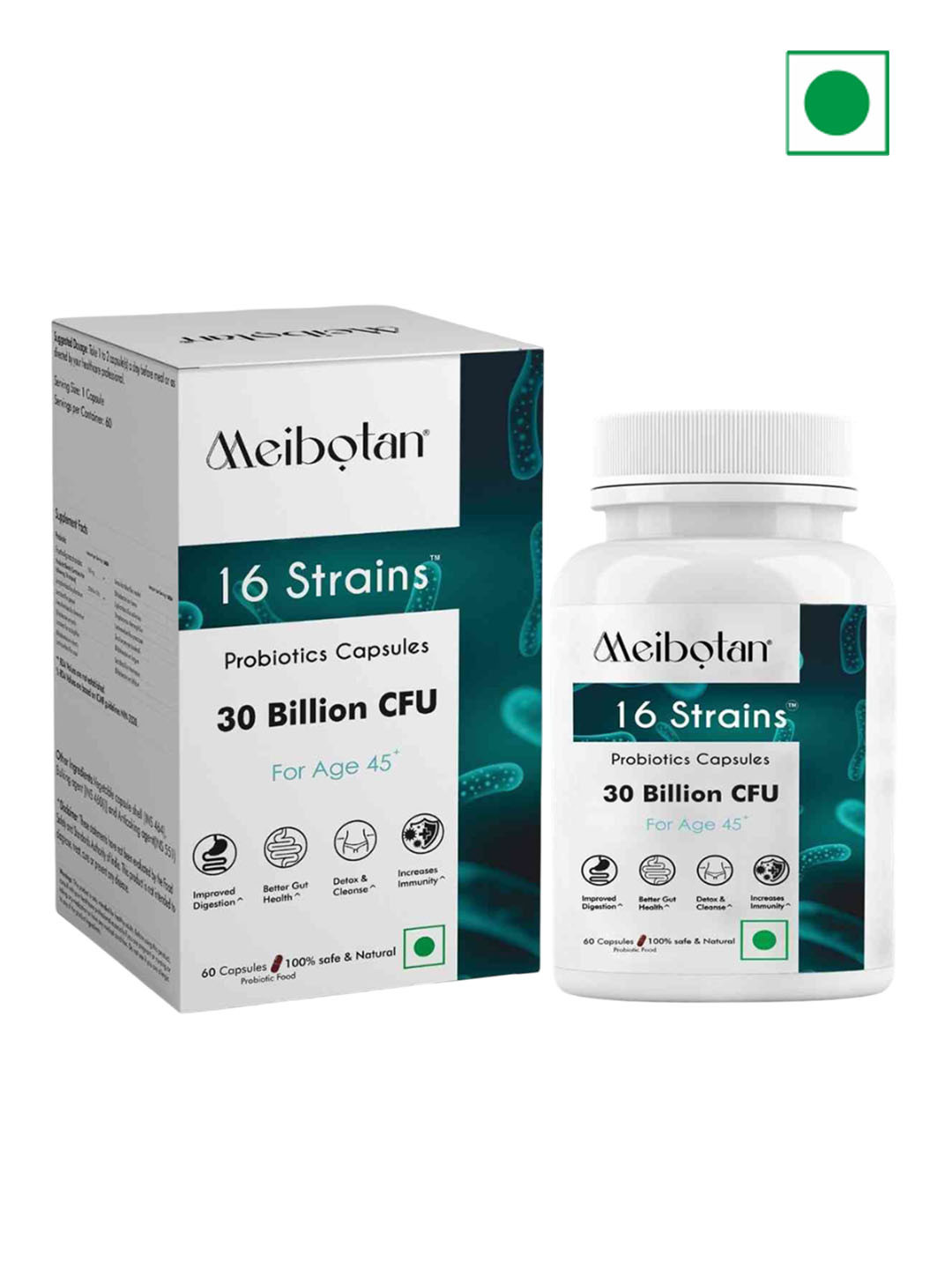 Meibotan 16 Strains Probiotics Capsules - 60 Capsules