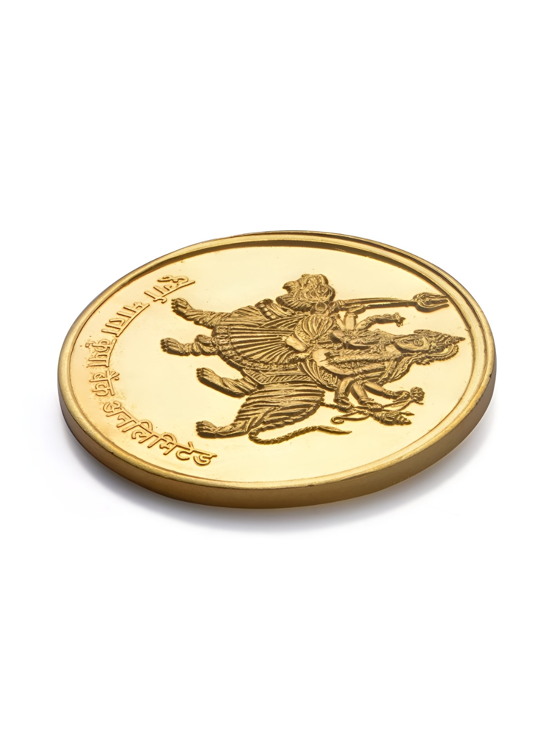 Pray Everyday 7-Pcs Gold-Plated Durga Mata Coins