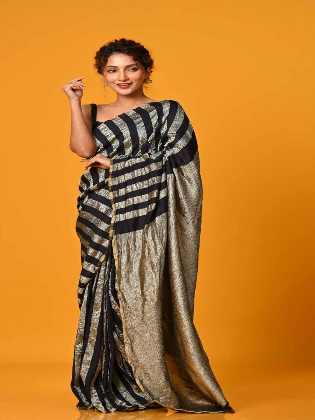 Very Much Indian Woven Design Zari Pure Silk Saree