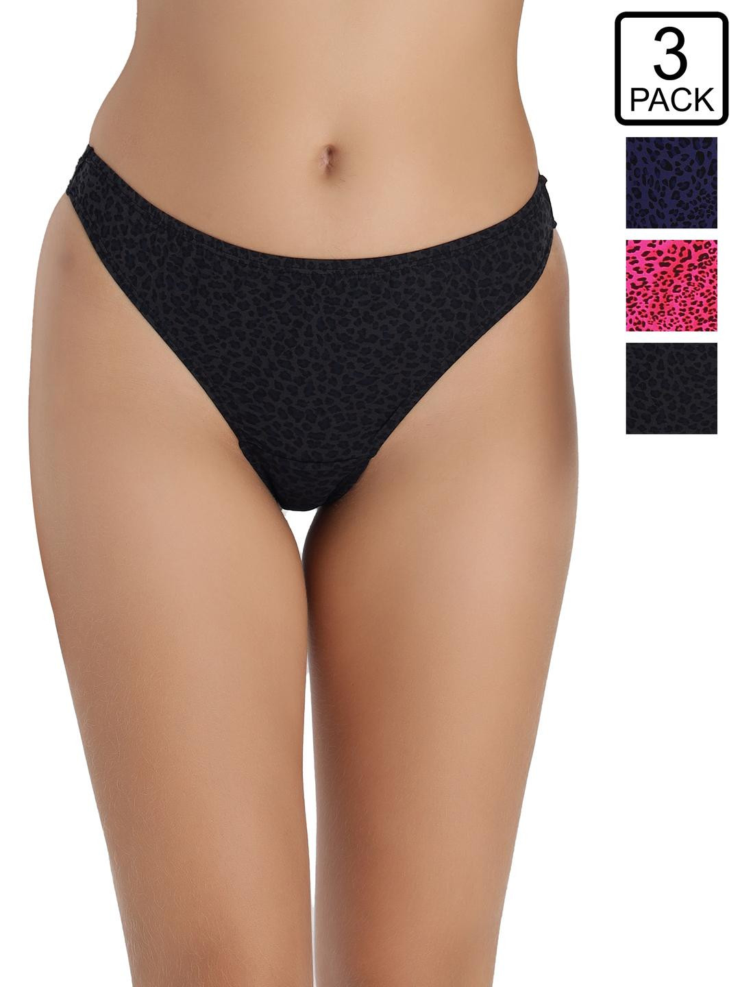 SELFCARE Thongs Nylon Briefs