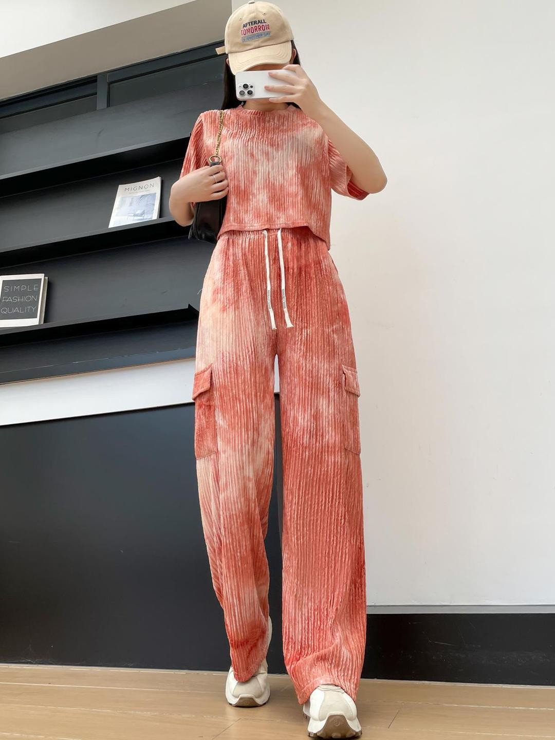 Stem Rope Women Printed Co-Ord Set