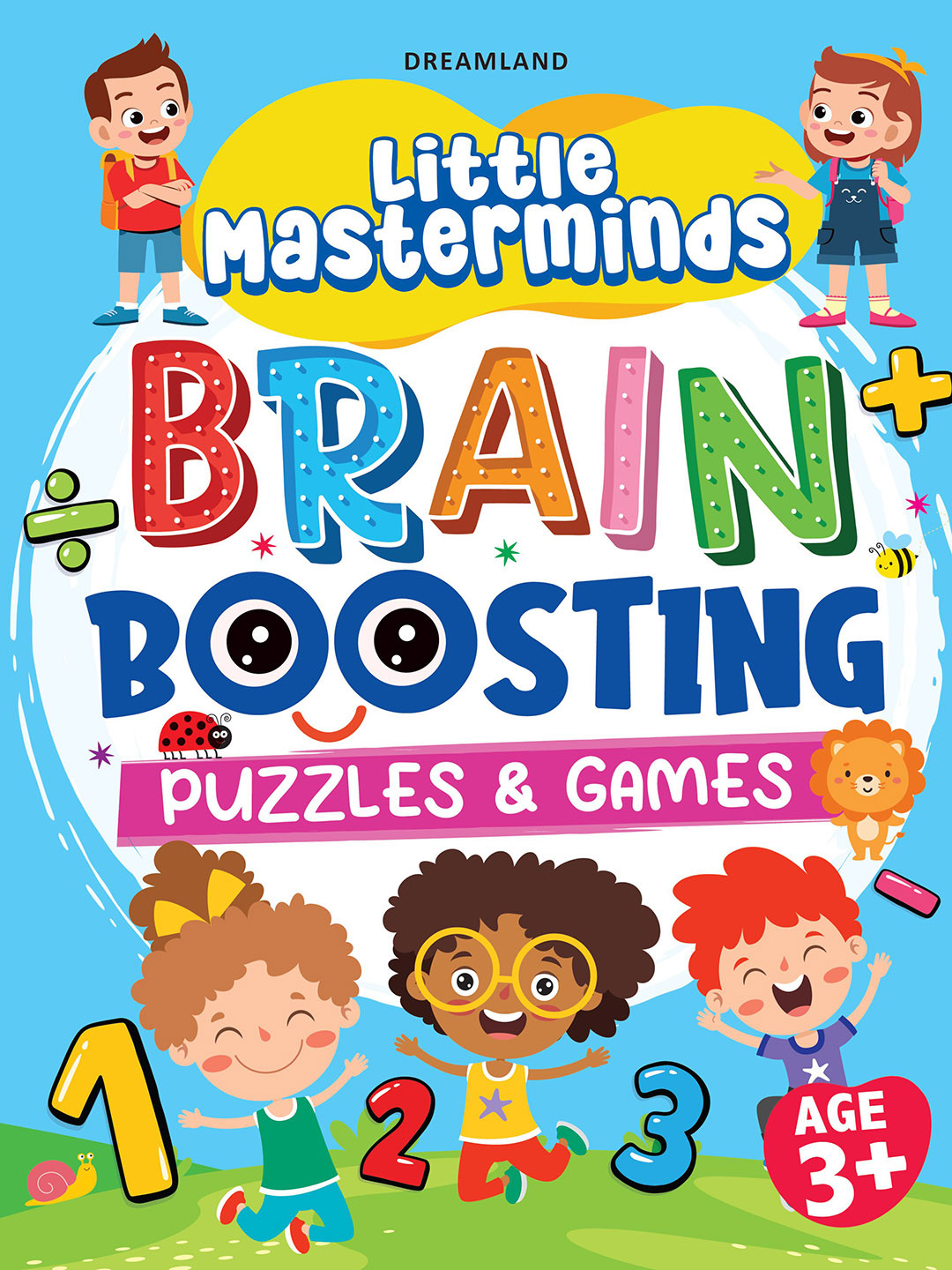 Dreamland Kids Little Masterminds:Brain Boosting Puzzles & Games Activity Book