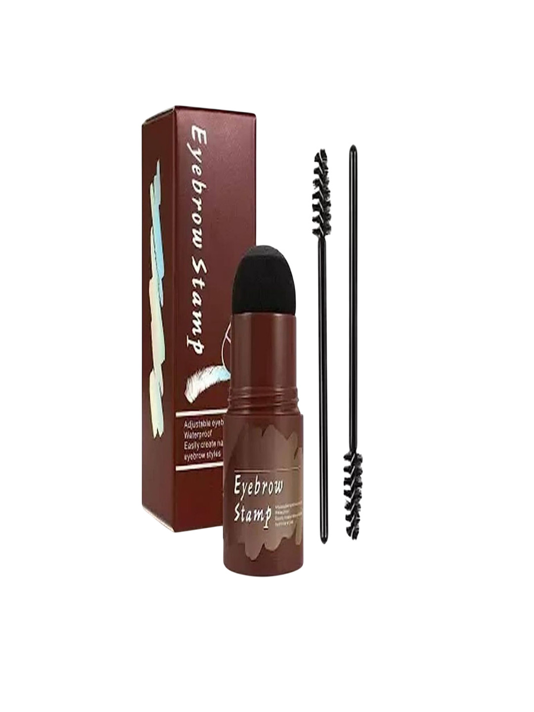 Bairstow Waterproof Hairline Powder Stick With Eyebrow Stamp - Black